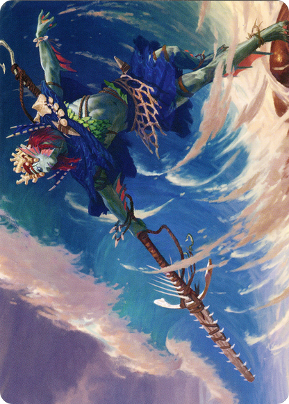 Tazeem Roilmage // Tazeem Roilmage (AZNR-051) (Borderless) [Zendikar Rising Art Series] Foil