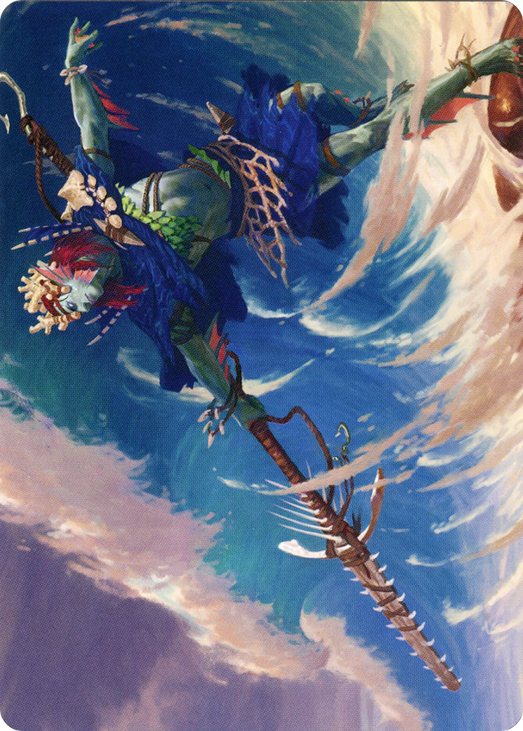 Tazeem Roilmage // Tazeem Roilmage (AZNR-051) (Borderless) [Zendikar Rising Art Series]