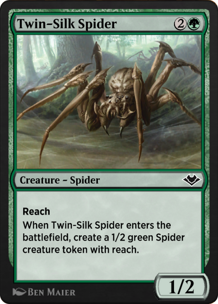 Twin-Silk Spider (J21-660) [Jumpstart: Historic Horizons]