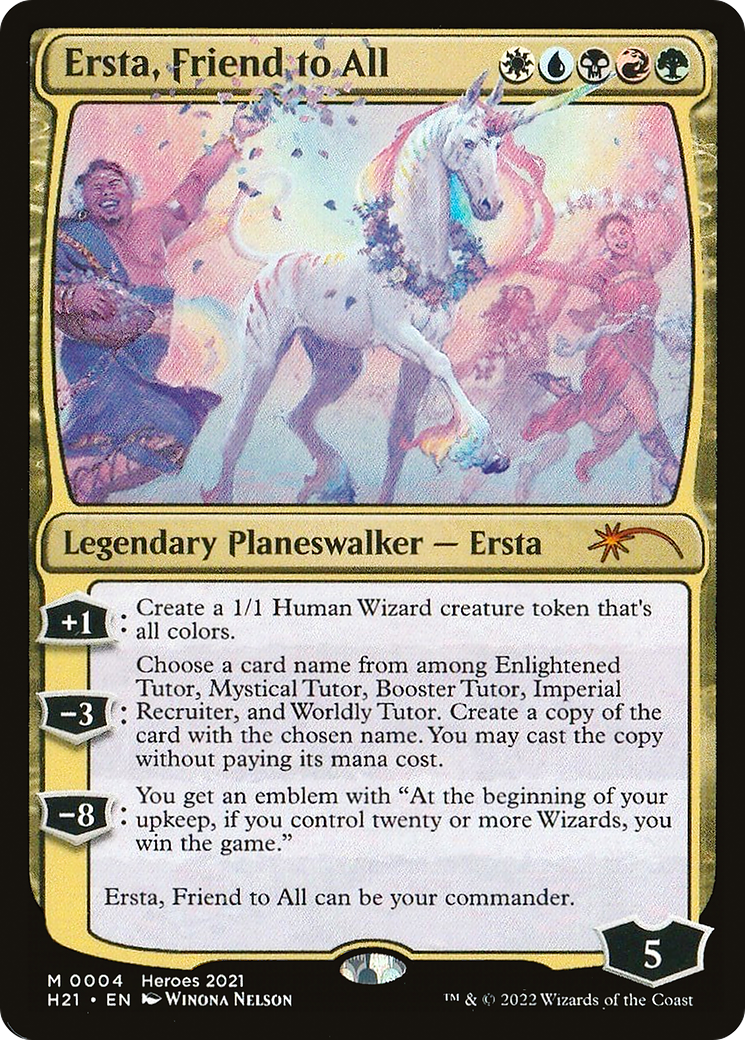 Ersta, Friend to All (PH21-004) [2021 Heroes of the Realm]