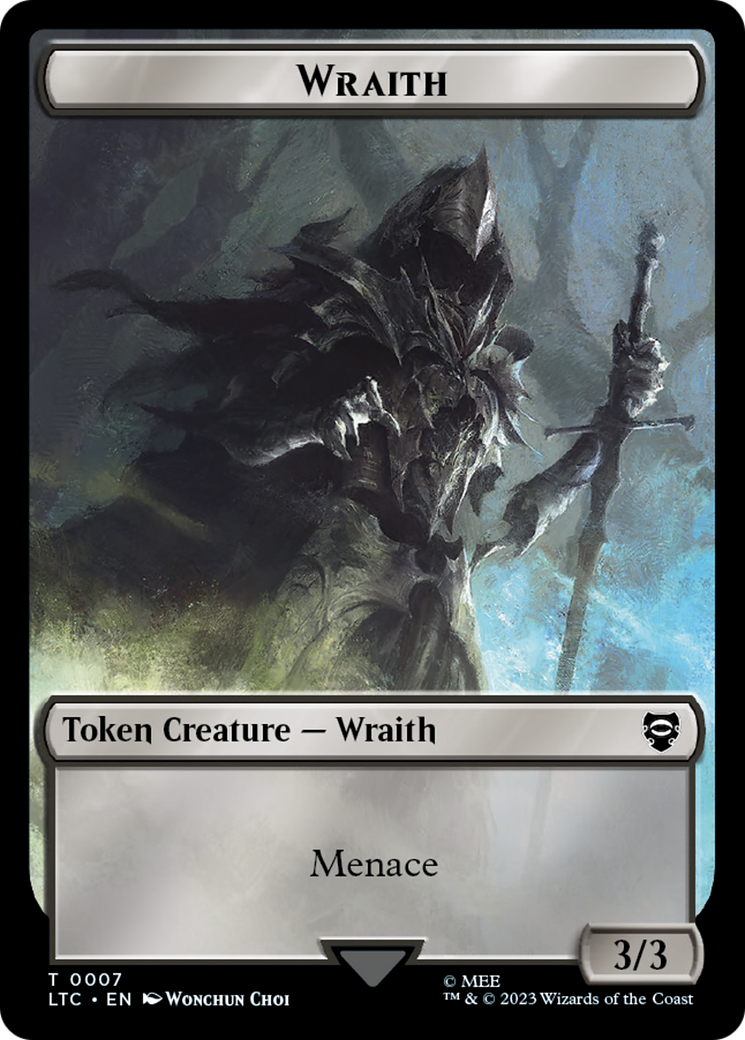 Wraith (TLTC-007) [Tales of Middle-earth Commander Tokens]