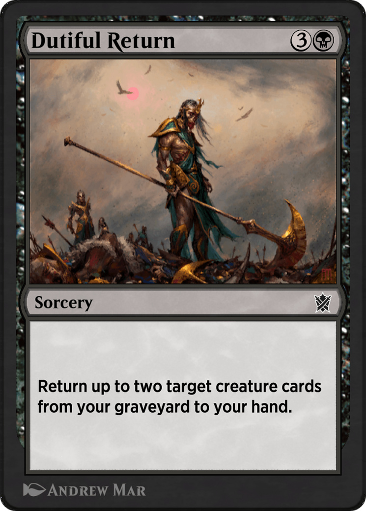 Dutiful Return (KTK-71Y) [Khans of Tarkir]