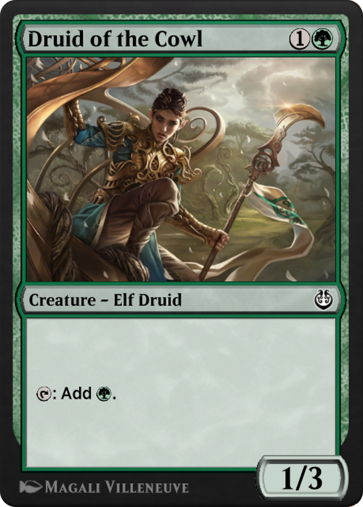 Druid of the Cowl (KLR-159) [Kaladesh Remastered]