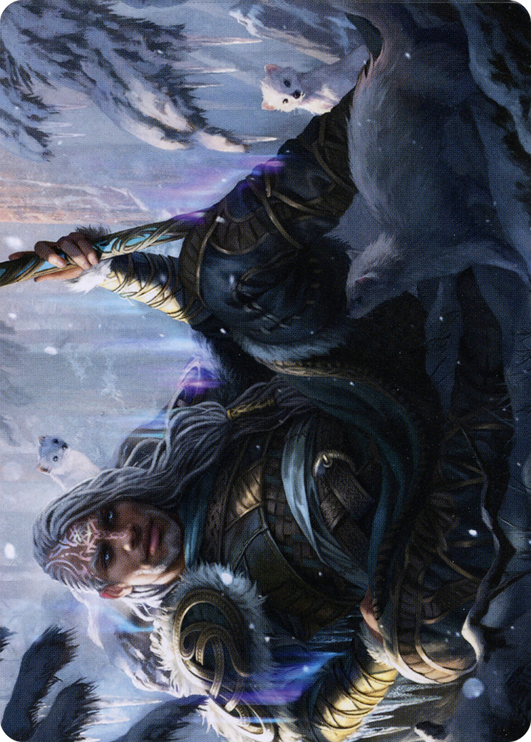 Jorn, God of Winter // Jorn, God of Winter (ASKHM-047) (Borderless) [Art Series: Kaldheim] Foil