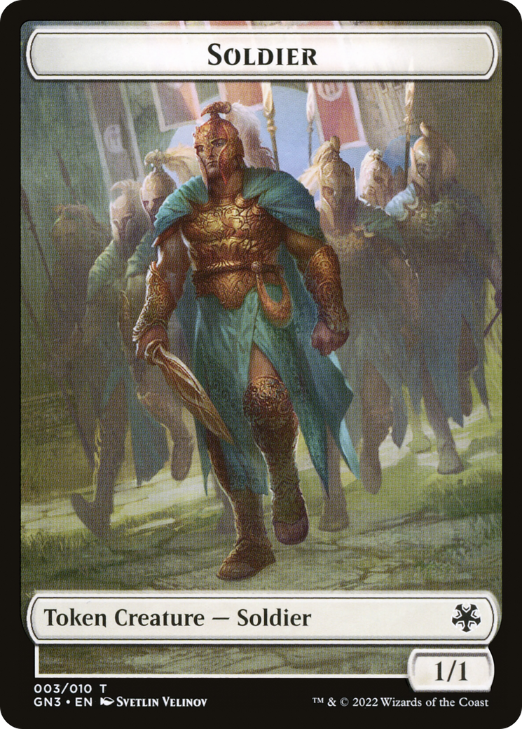 Soldier (TGN3-003) [Game Night: Free-for-All Tokens] Foil