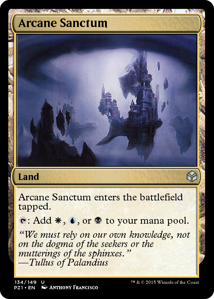 Arcane Sanctum (PZ1-134) [Legendary Cube Prize Pack] Foil