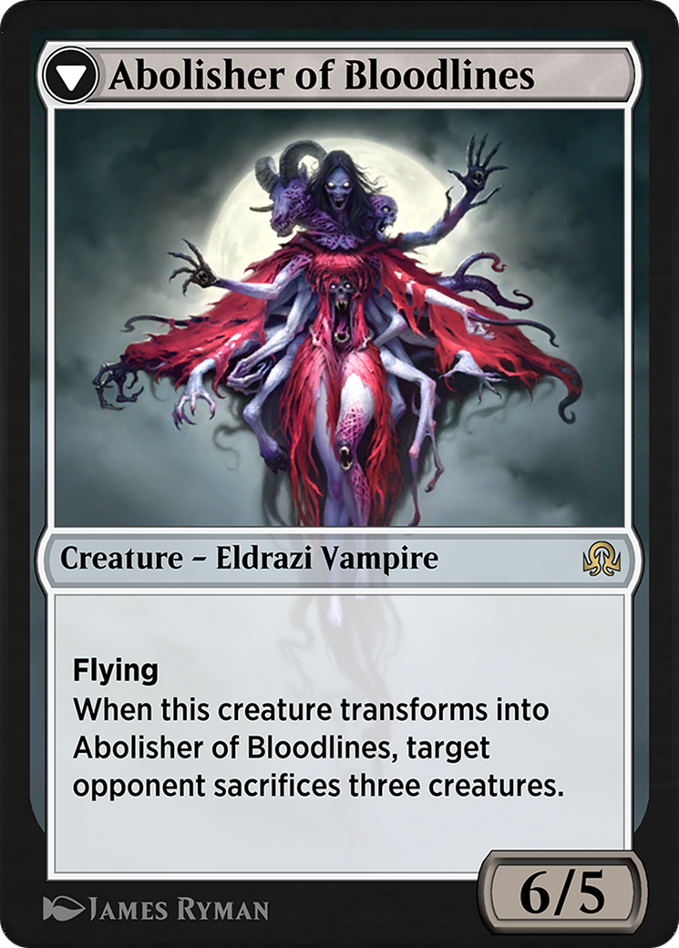 Voldaren Pariah // Abolisher of Bloodlines (SIR-138) [Shadows over Innistrad Remastered]