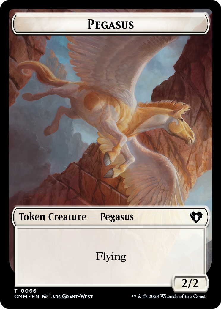 Pegasus (TCMM-066) [Commander Masters Tokens]