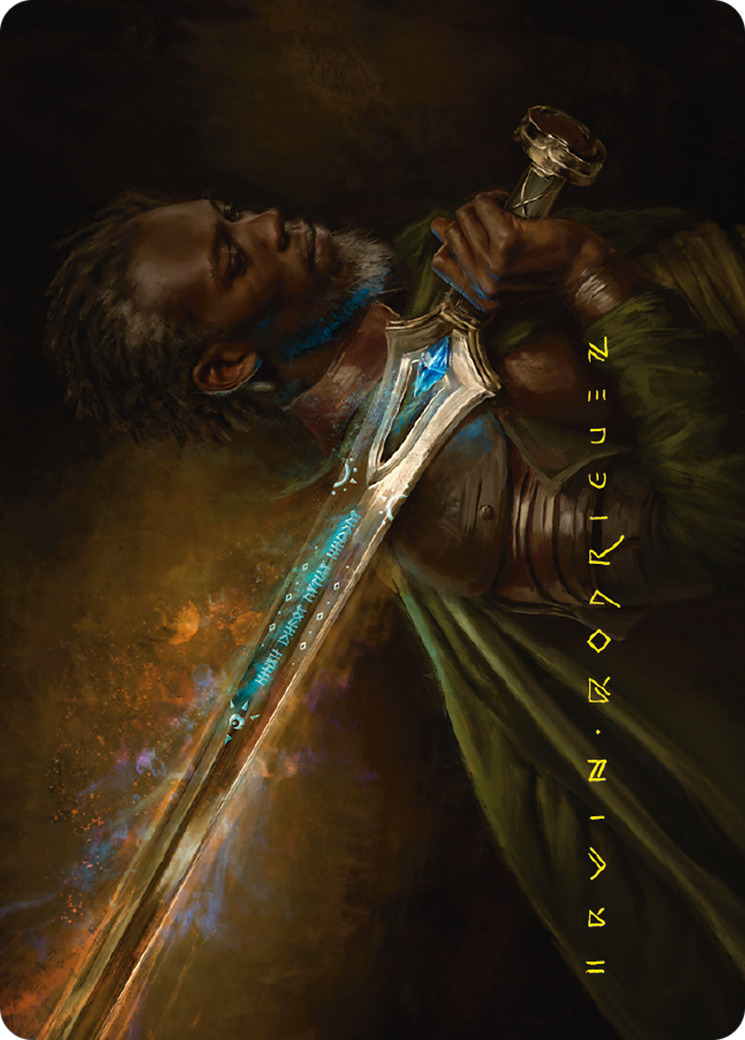 Andúril, Flame of the West // Andúril, Flame of the West (ALTR-028) (Borderless) [Tales of Middle-earth Art Series]