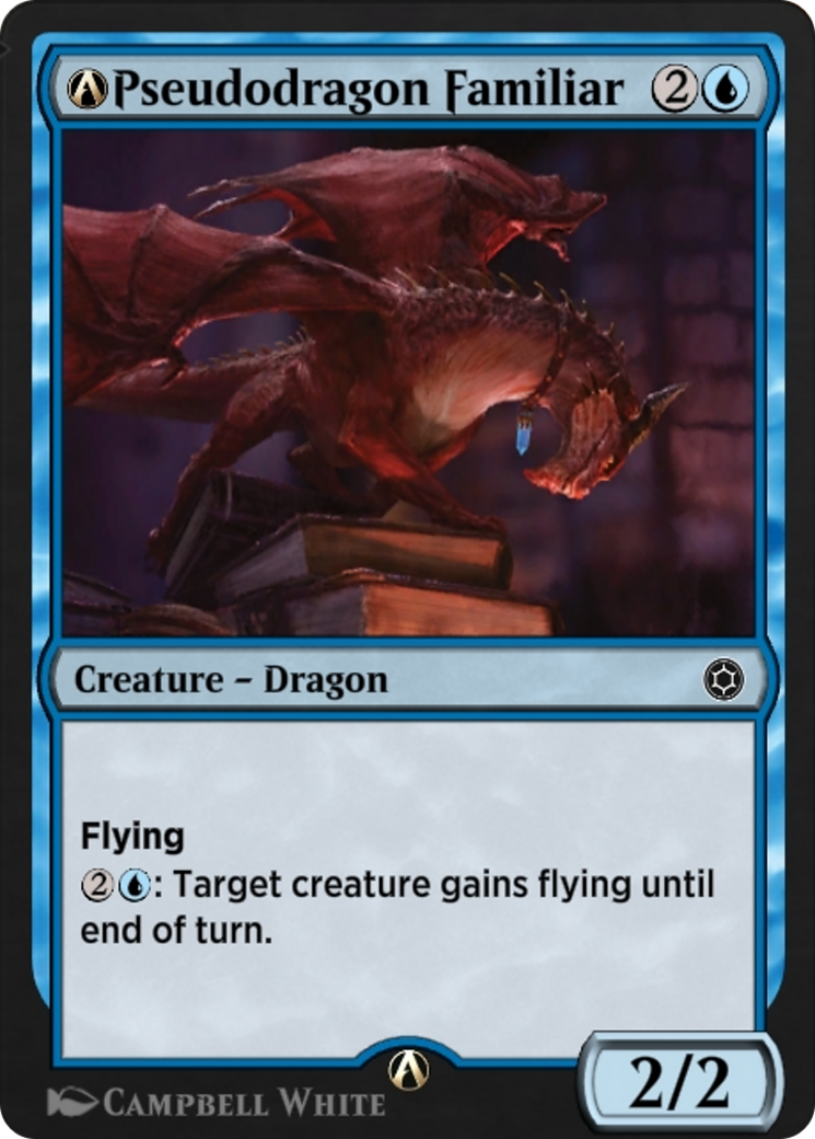 A-Pseudodragon Familiar (HBG-A-128) [Alchemy Horizons: Baldur's Gate]