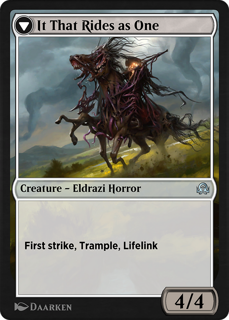 Lone Rider // It That Rides as One (SIR-036) [Shadows over Innistrad Remastered]