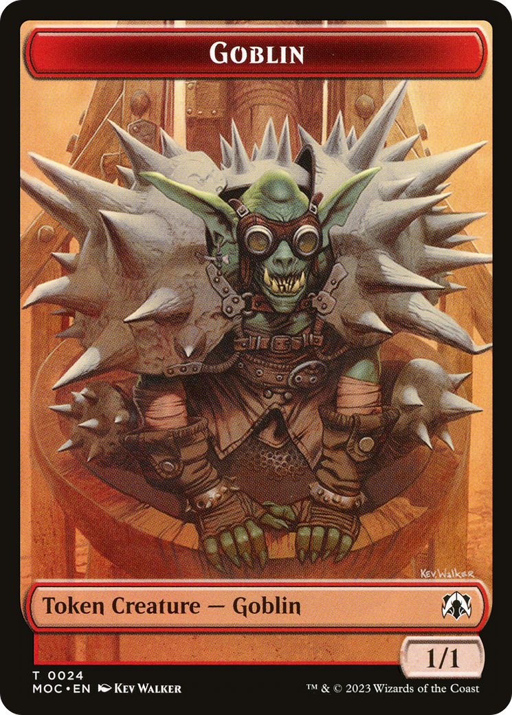Goblin (TMOC-024) [March of the Machine Commander Tokens]