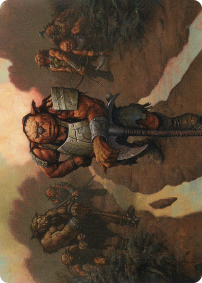 Hobgoblin Bandit Lord // Hobgoblin (AAFR-030) (Borderless) [Adventures in the Forgotten Realms Art Series] Foil