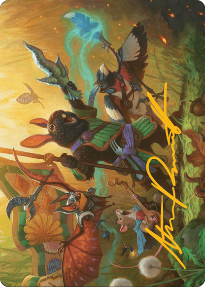 Valley Questcaller // Valley Questcaller (ABLB-004) (Borderless) [Bloomburrow Art Series]
