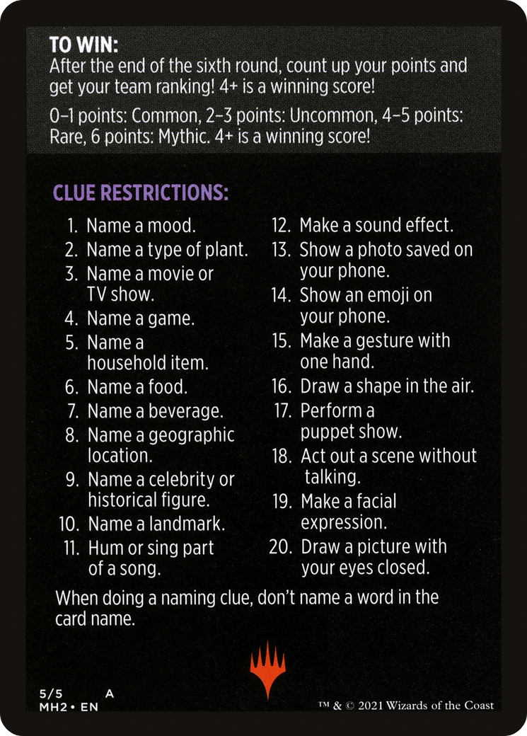 Totally Lost in Translation // Totally Lost in Translation (cont'd) (MMH2-005) [Modern Horizons 2 Minigames]