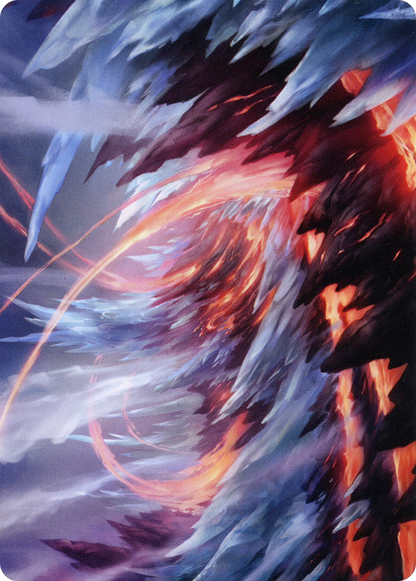 Frostboil Snarl // Frostboil Snarl (ASTX-047) (Borderless) [Strixhaven Art Series] Foil