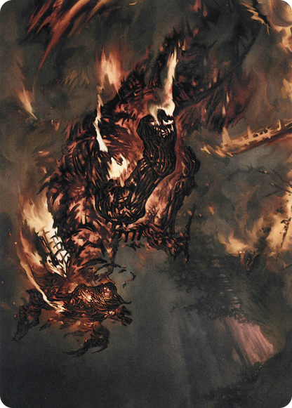 Pyre Spawn // Pyre Spawn (AVOW-048) (Borderless) [Crimson Vow Art Series] Foil
