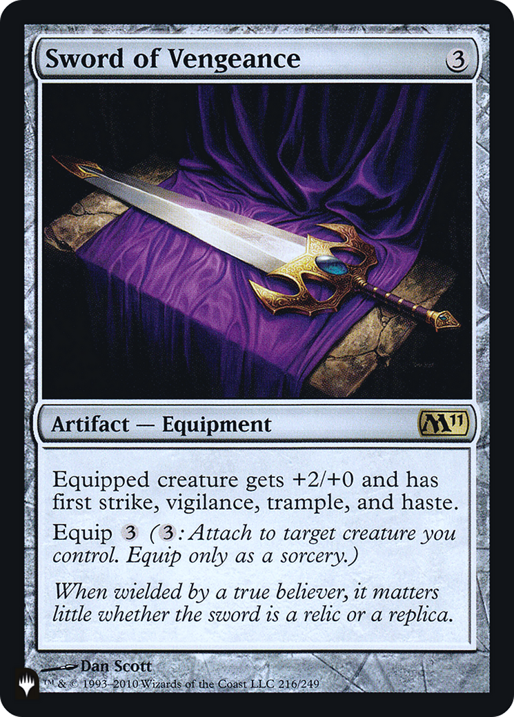 Sword of Vengeance (PLST-M11-216) [The List]