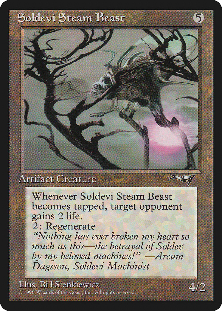 Soldevi Steam Beast (Purple Sun) (ALL-178) [Alliances]