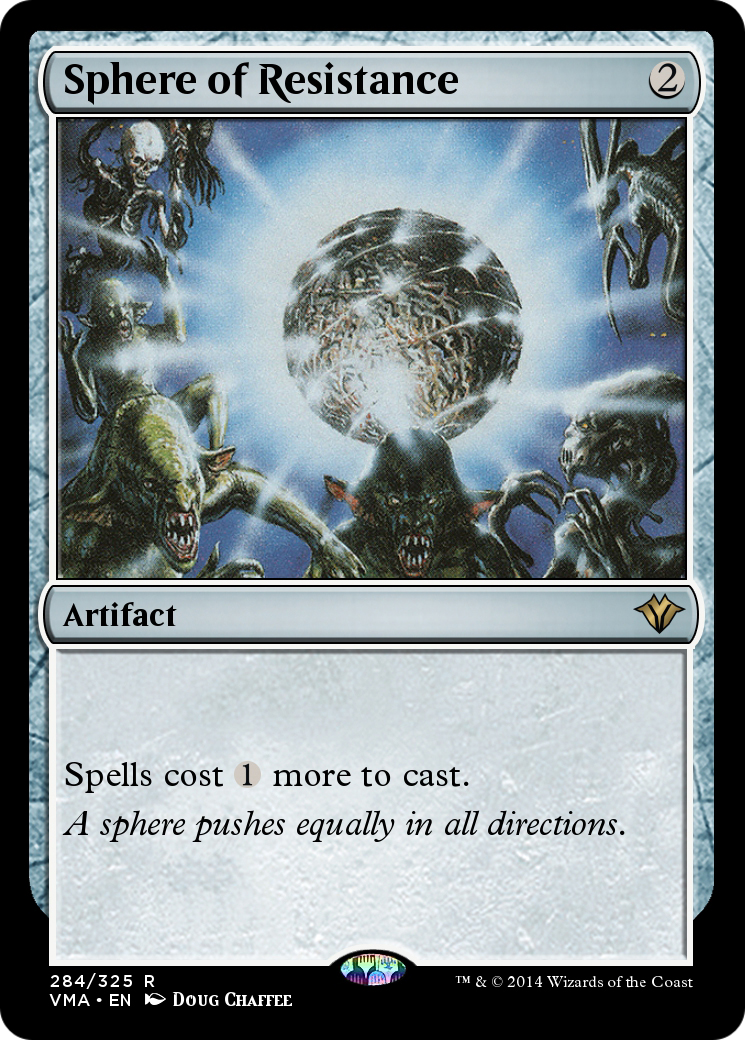 Sphere of Resistance (VMA-284) [Vintage Masters] Foil