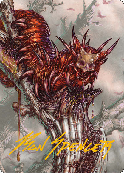 Grist, Voracious Larva // Grist, Voracious Larva (AMH3-053) (Borderless) [Modern Horizons 3 Art Series] Foil