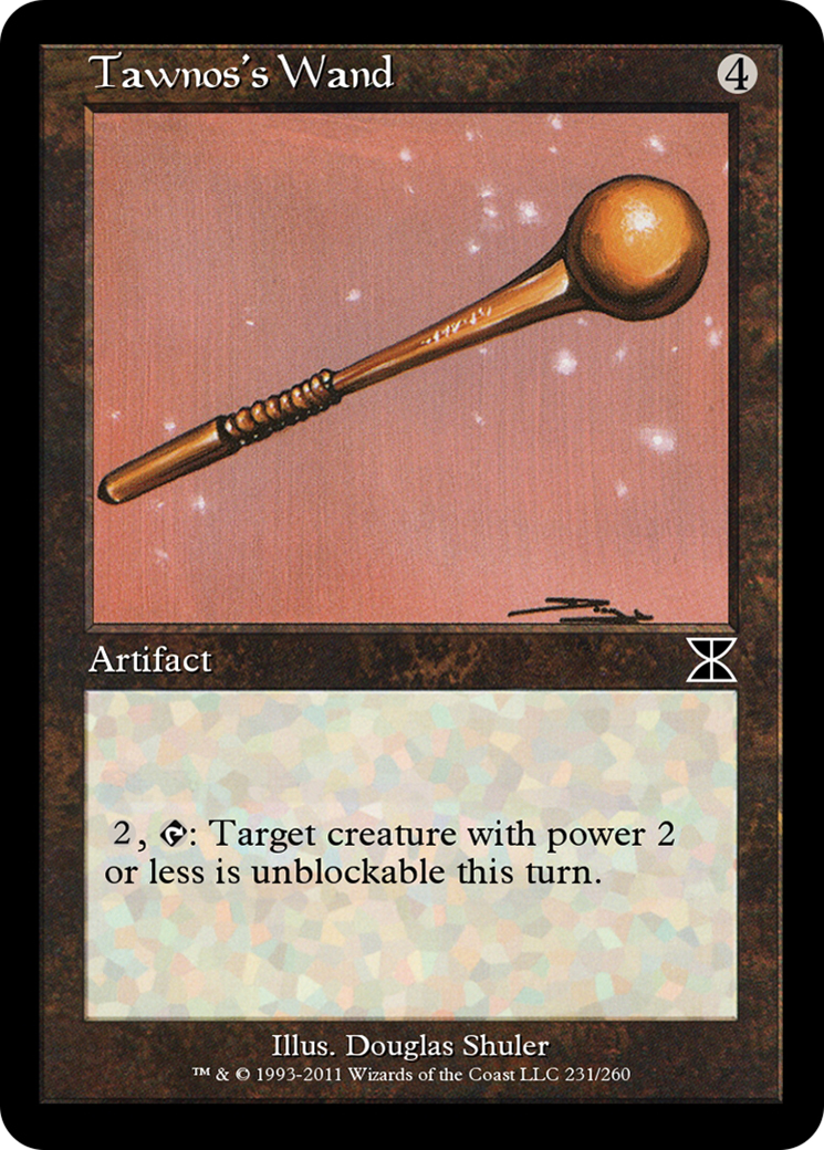 Tawnos's Wand (ME4-231) [Masters Edition IV] Foil