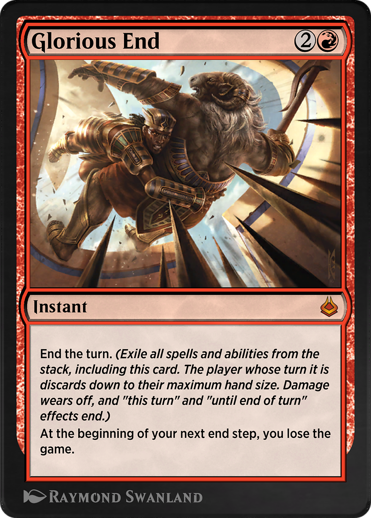 Glorious End (AKR-156) [Amonkhet Remastered]