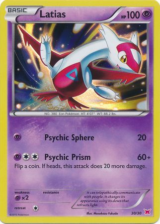 Latias (30/30) [XY: Kit du Dresseur 2 - Latias]