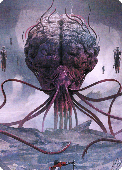 Elder Brain // Elder Brain (ACLB-013) (Borderless) [Battle for Baldur's Gate Art Series]