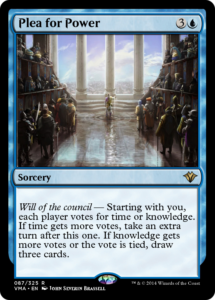 Plea for Power (VMA-087) [Vintage Masters] Foil
