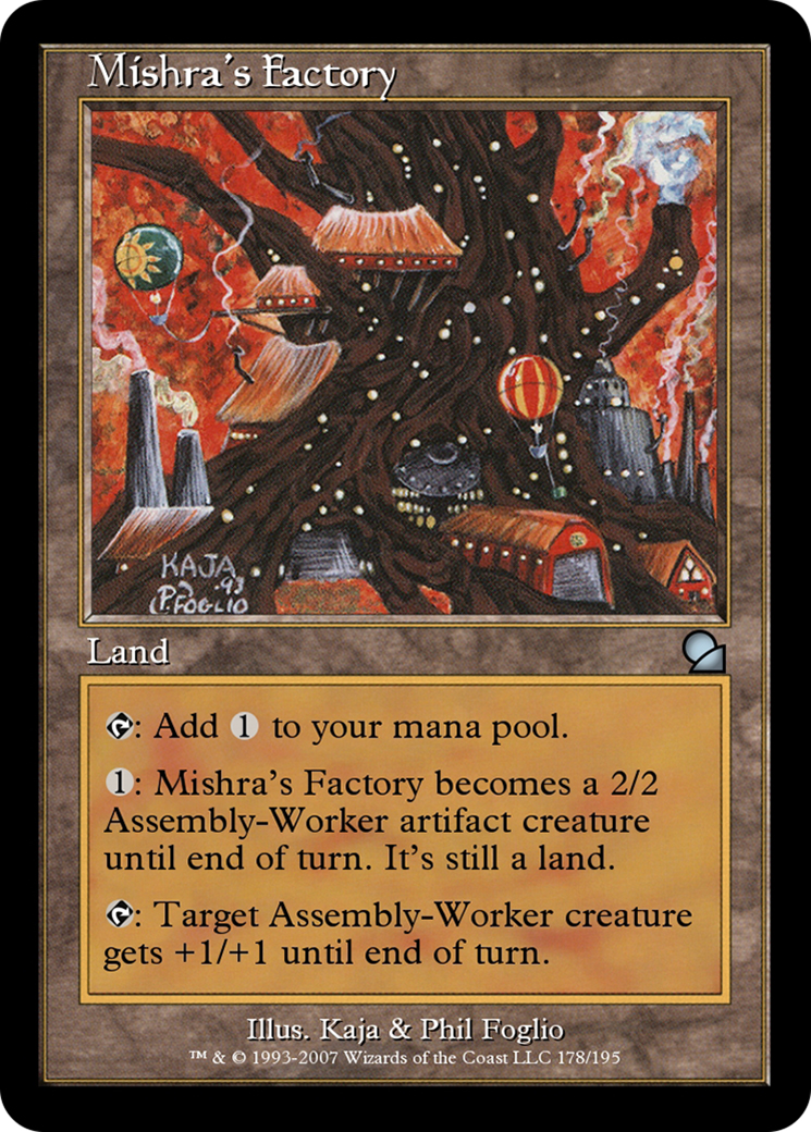 Mishra's Factory (ME1-178) [Masters Edition]