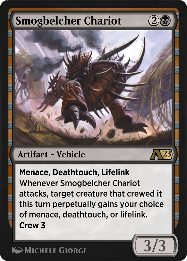 Smogbelcher Chariot (YDMU-011) [Alchemy: Dominaria]