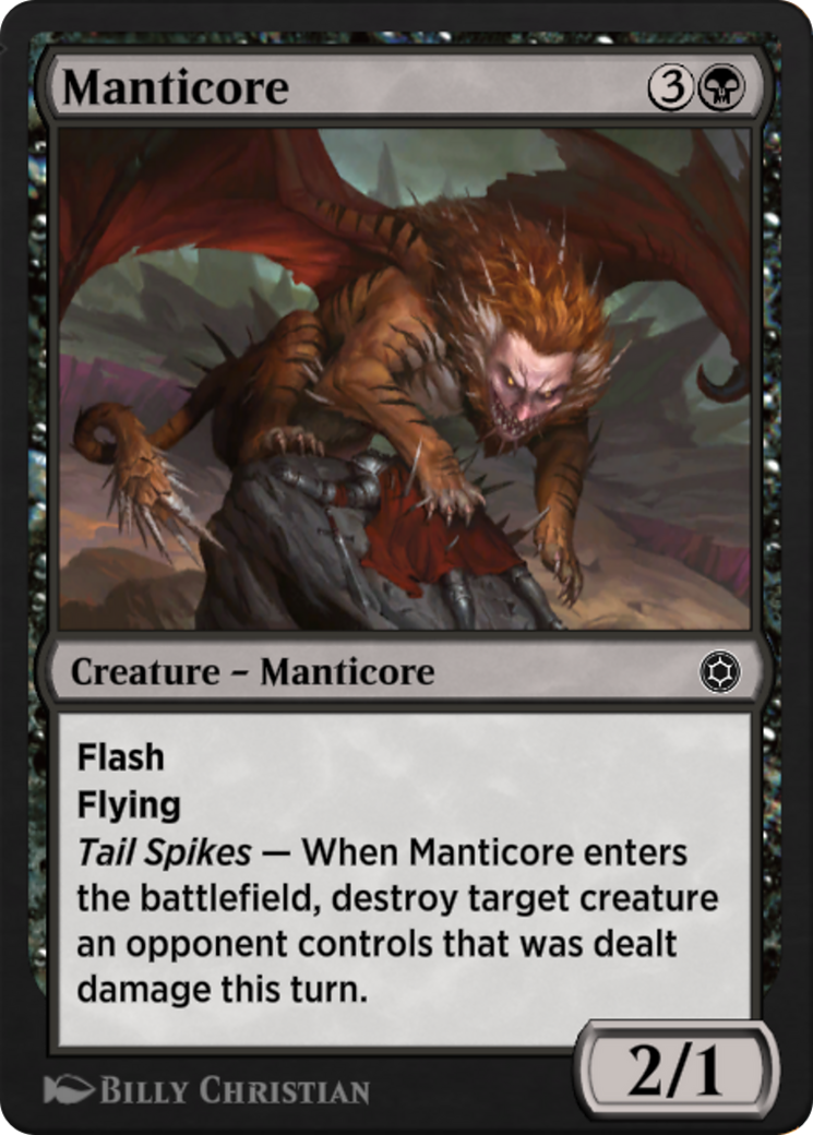 Manticore (HBG-163) [Alchemy Horizons: Baldur's Gate]
