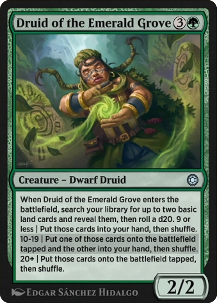 Druid of the Emerald Grove (HBG-207) [Alchemy Horizons: Baldur's Gate]