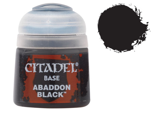 Base Paint: Abaddon Black