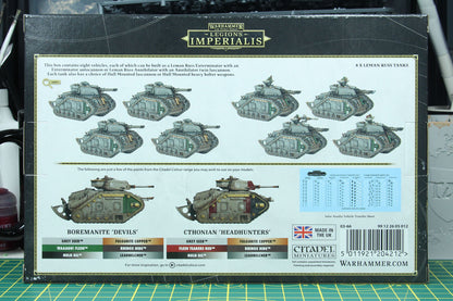 Legions Imperialis Solar Auxilia: Leman Russ Exterminator and Annihilator Squadron