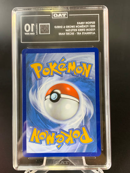 Tag Graded 10 Espeon Vmax