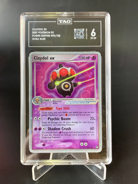Tag Graded 6 Claydol ex