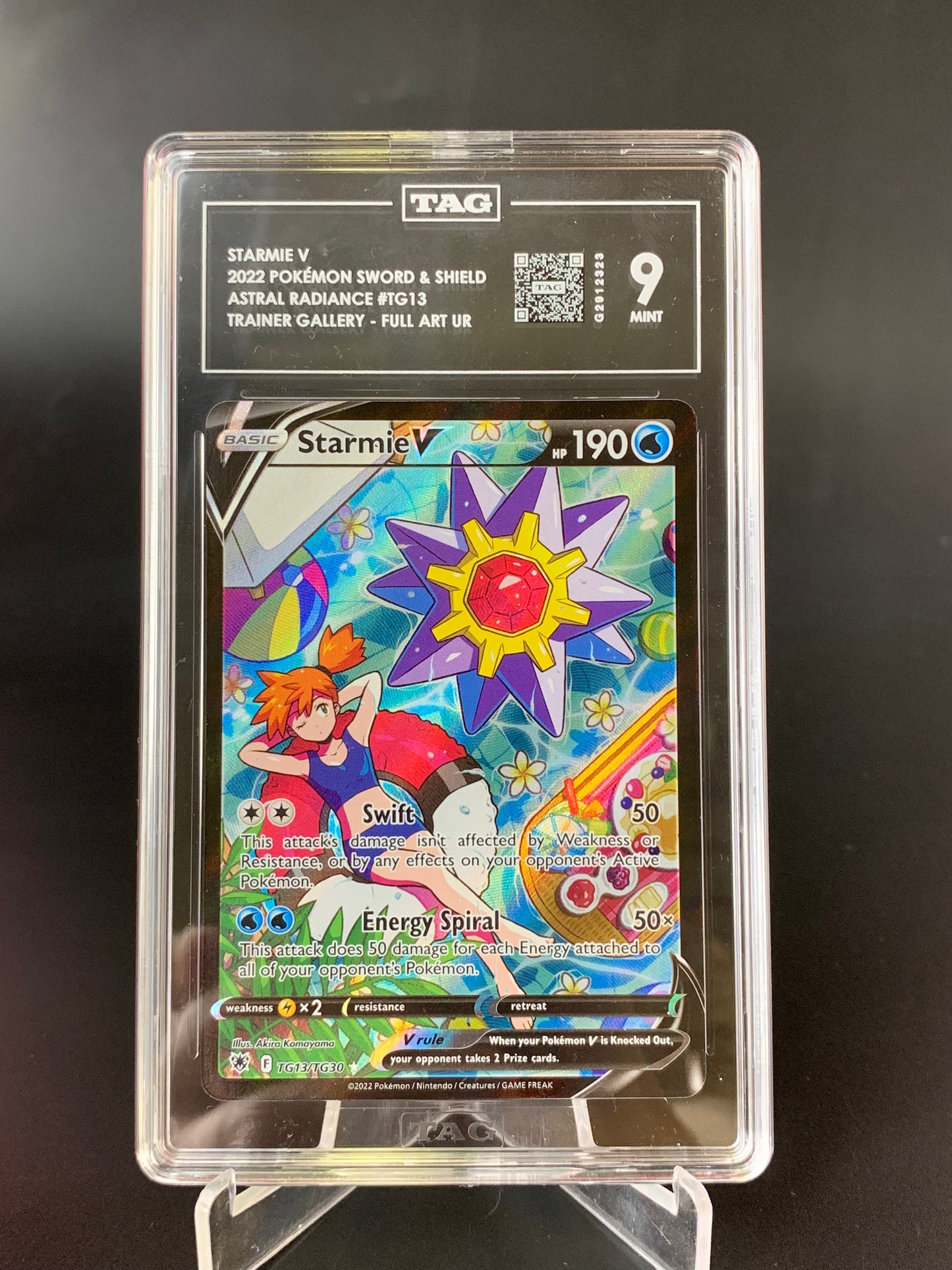 Tag Graded 9 Starmie V