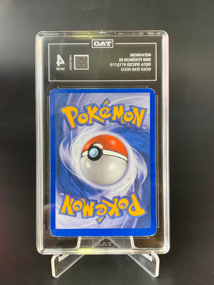 Tag Graded 4 Gold Star Metagross