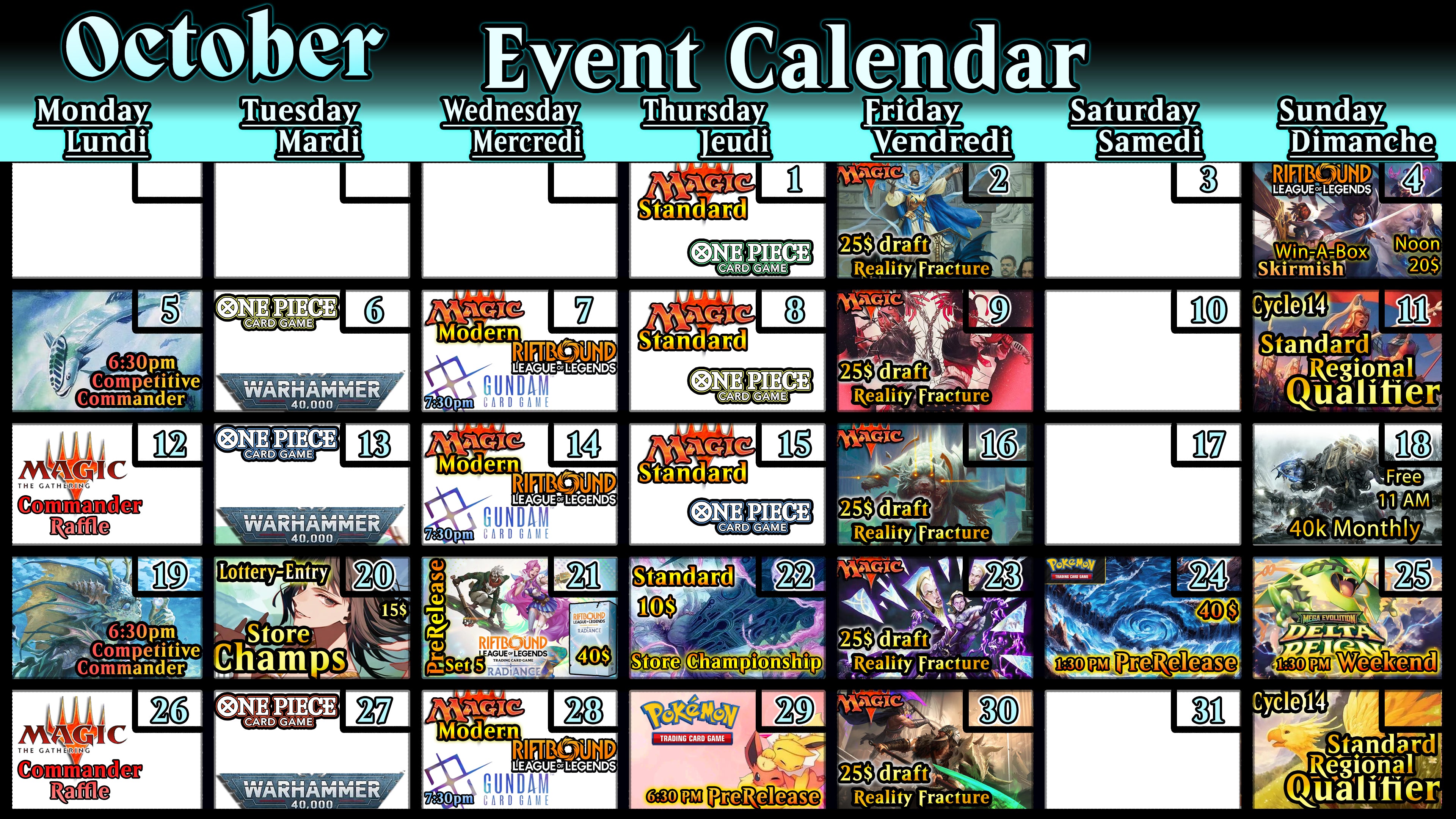 manaページ Monthly Calendars – Mana Confluence