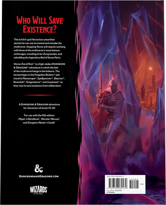 D&D Vecna : L'Aube de la Ruine