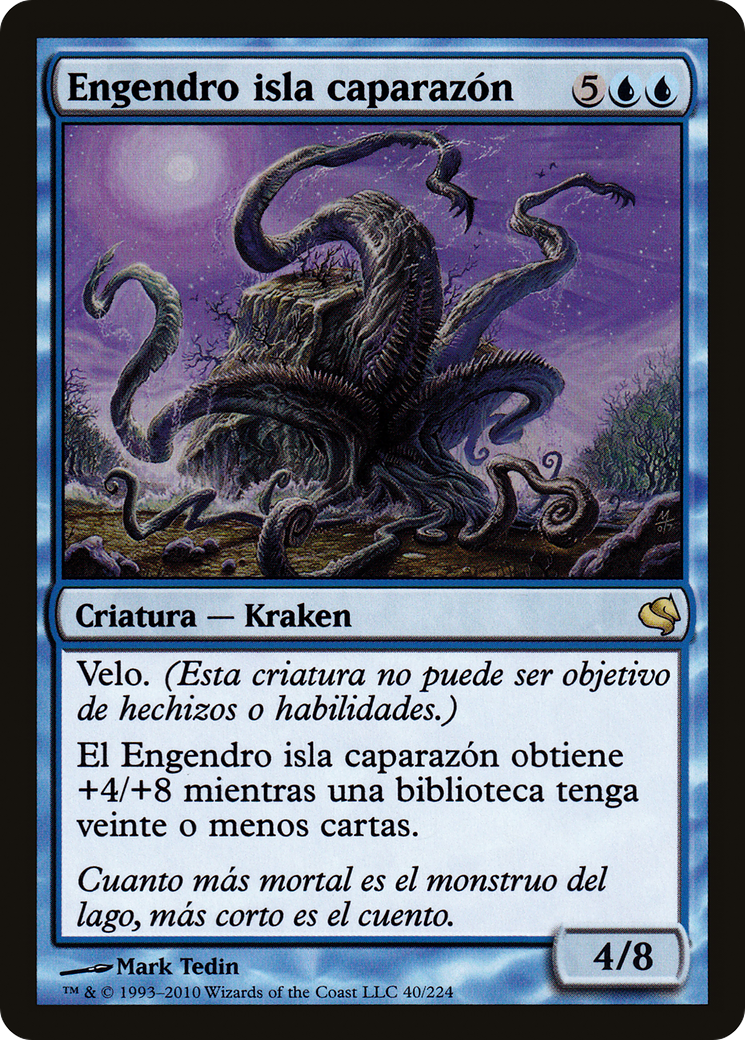 Isleback Spawn (Spanish) - "Engendro isla caparazon" (PS11-040) [Salvat 2011]