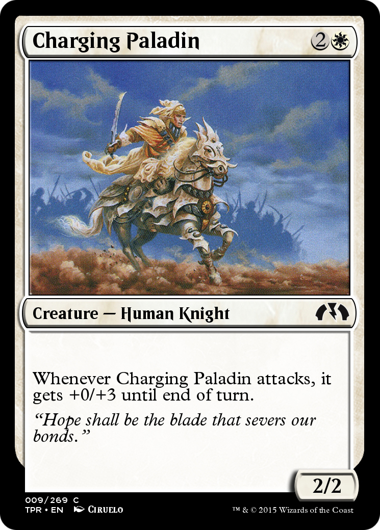 Charging Paladin (TPR-009) [Tempest Remastered] Foil