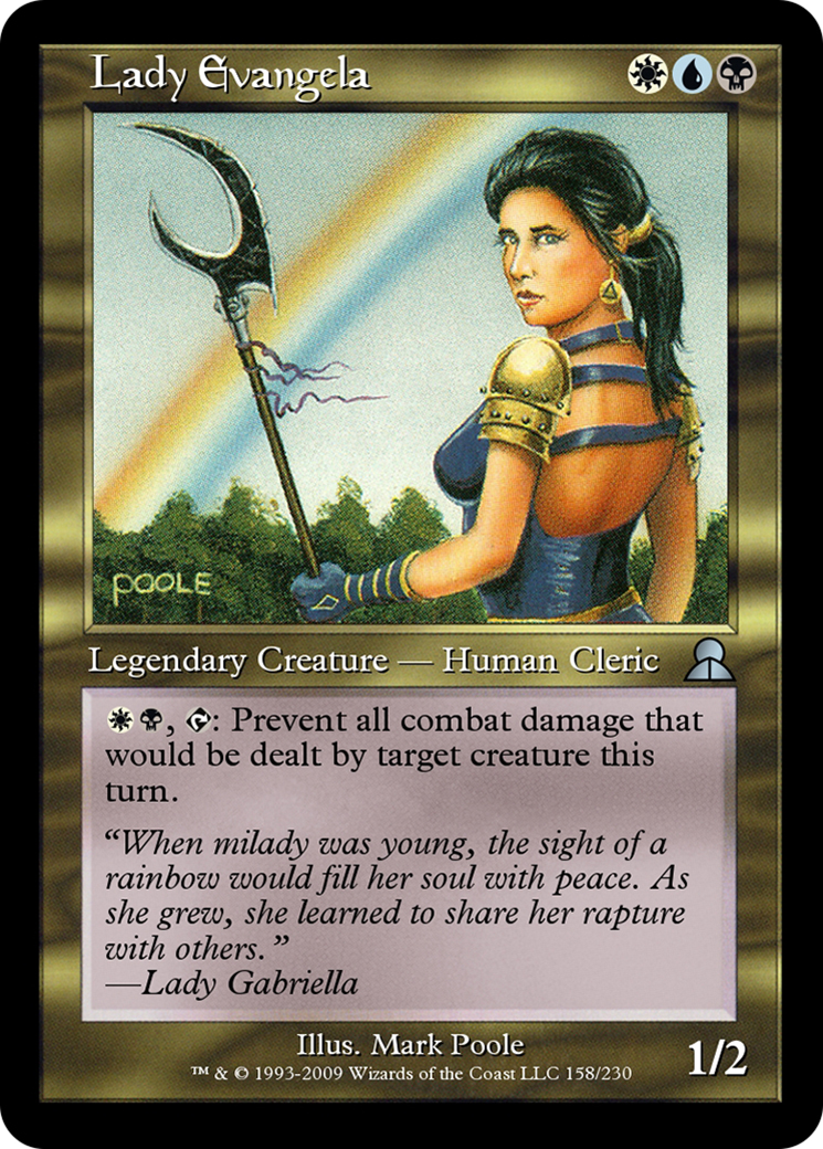 Lady Evangela (ME3-158) [Masters Edition III] Foil