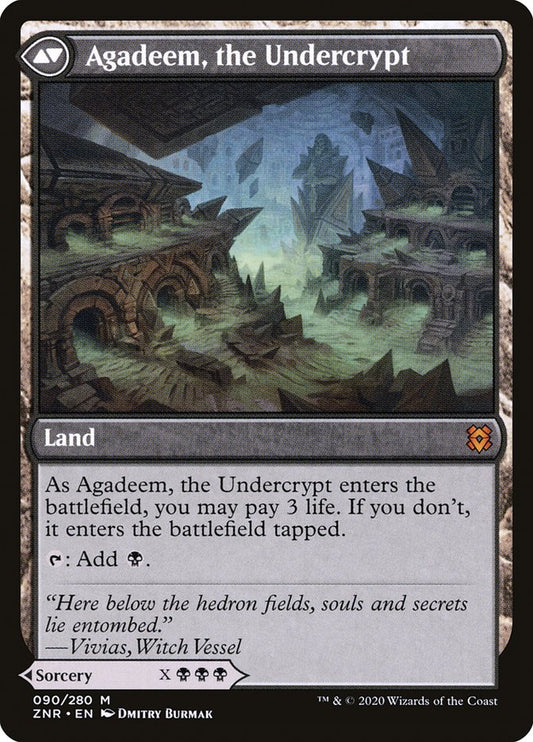 L'Éveil d'Agadeem // Agadeem, le Tombeau profond [Zendikar Rising]