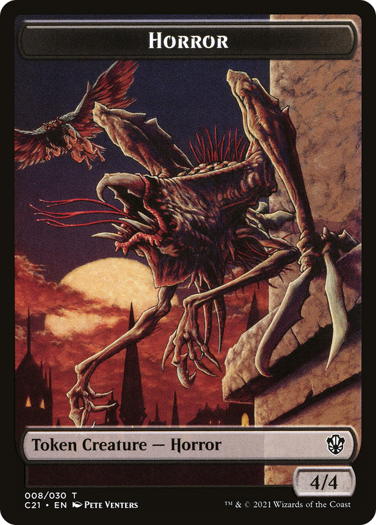 Horror (TC21-008) [Commander 2021 Tokens]