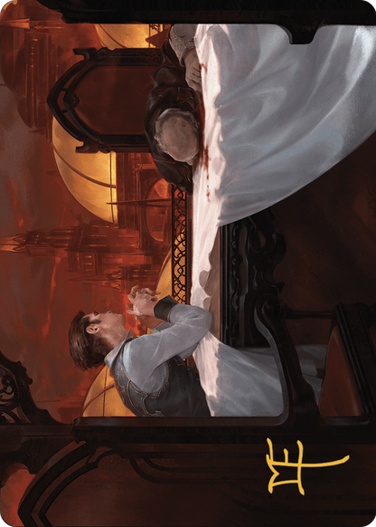 Expedited Inheritance // Expedited Inheritance (AMKM-012) (Borderless) [Murders at Karlov Manor Art Series] Foil