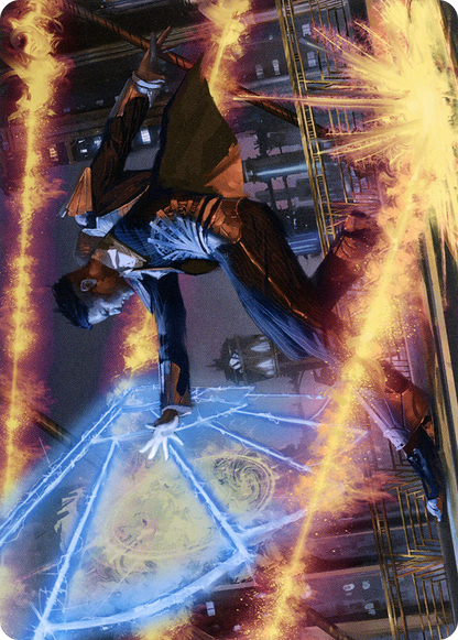 Wingshield Agent // Wingshield Agent (ASNC-014) (Borderless) [New Capenna Art Series]