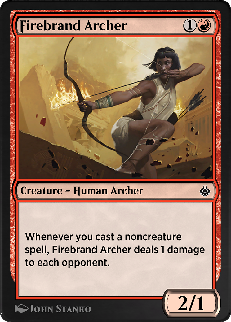 Firebrand Archer (AKR-154) [Amonkhet Remastered]
